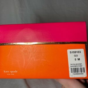 Size 5 Kate Spade Fox Flats